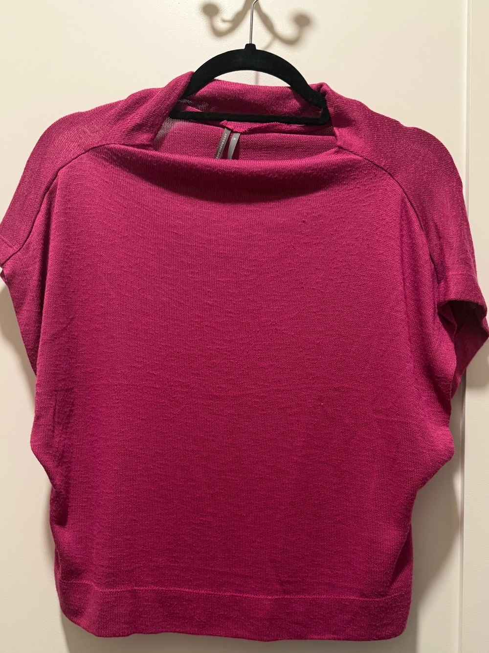 Anthropologie Fuchsia Knit Top